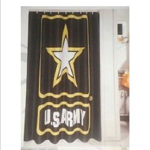 Army Star Shower Curtain New